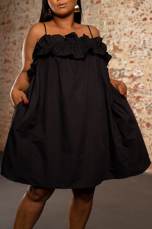 Black Strap Dress (7800153014438)