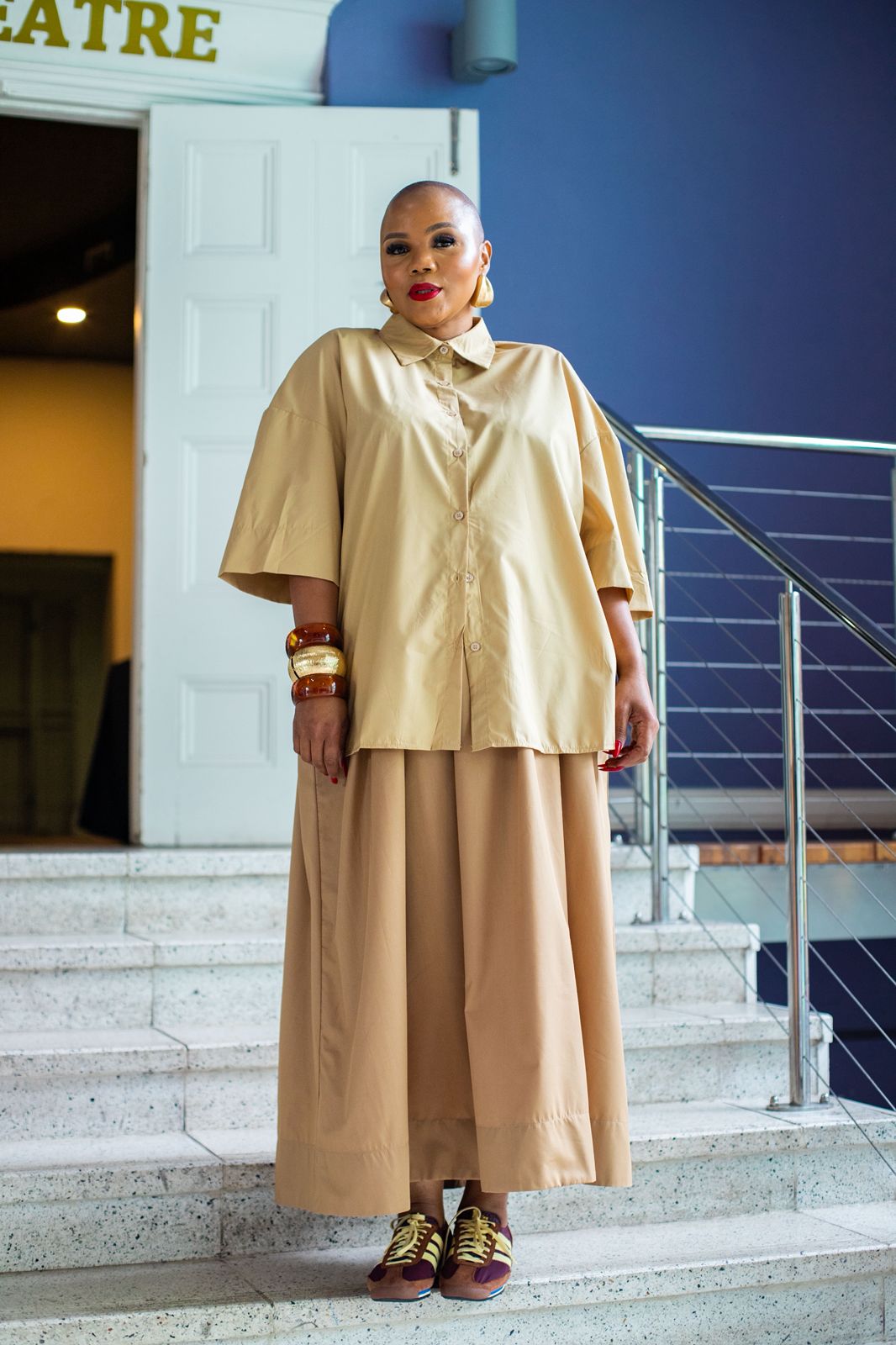 Khaki Oversized Shirt