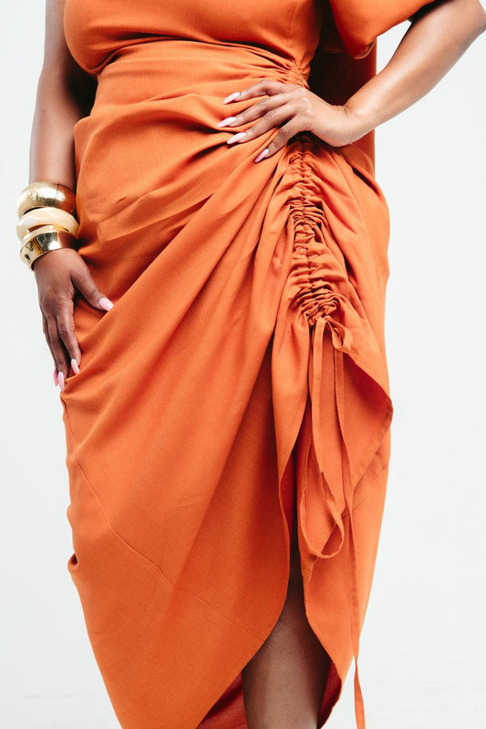 Homba Drape Dress