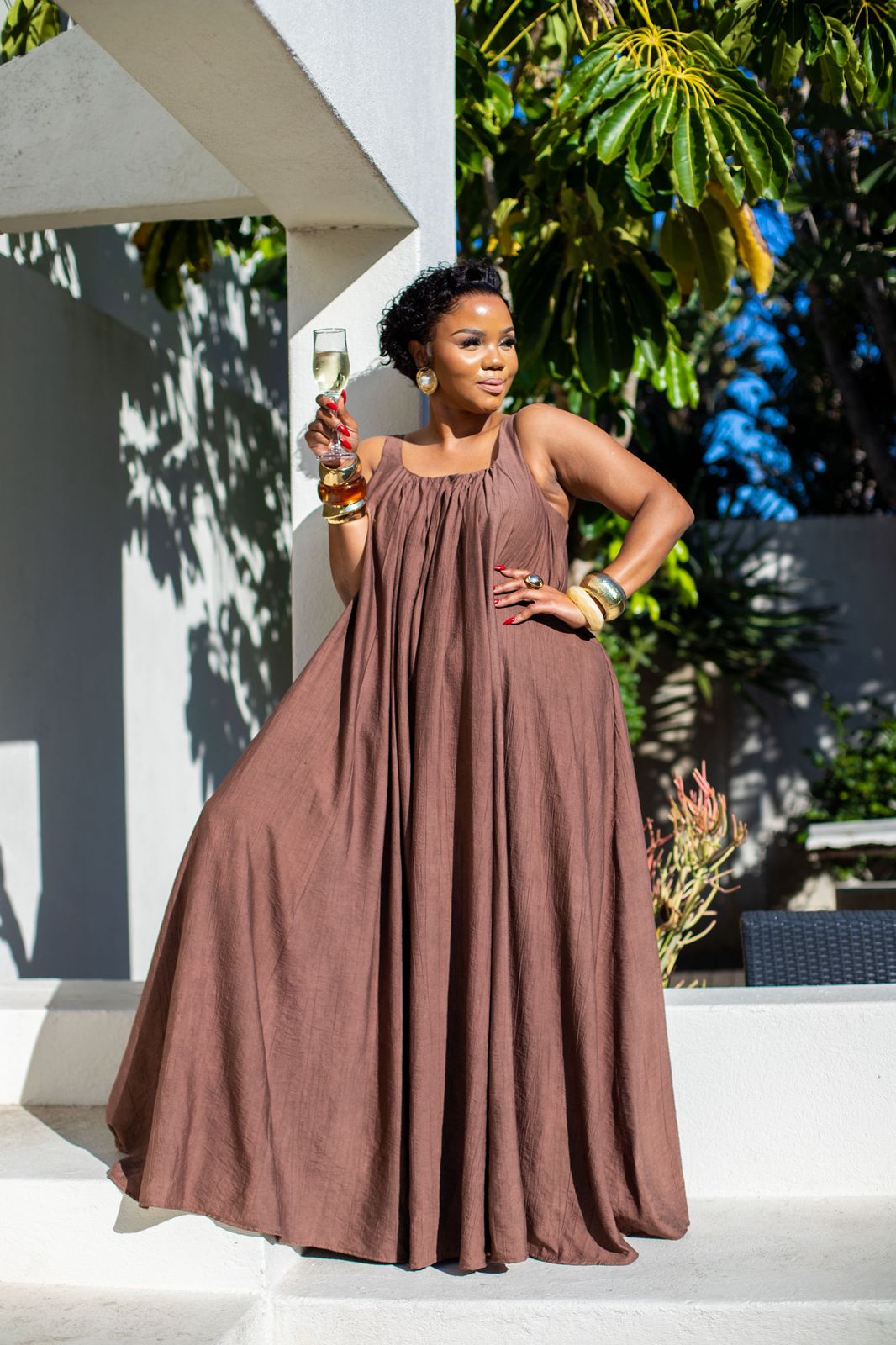 Cocoa Cloud Maxi Dress