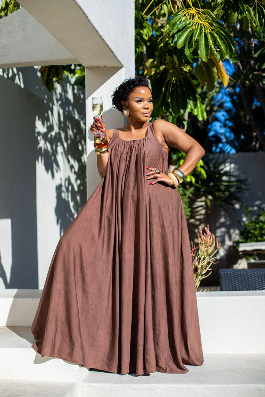 Cocoa Cloud Maxi Dress