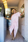 Blush Grecian Dress